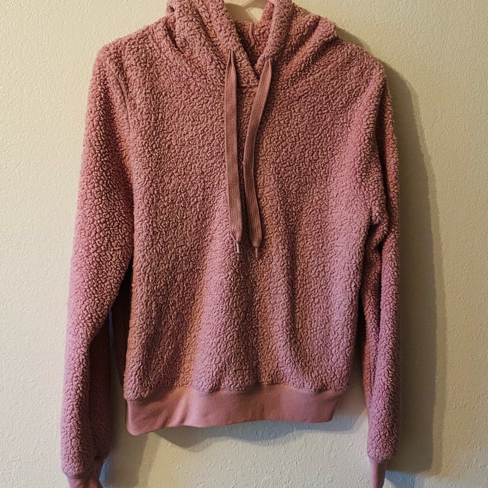 Soft Fuzzy Pink sweater pullover